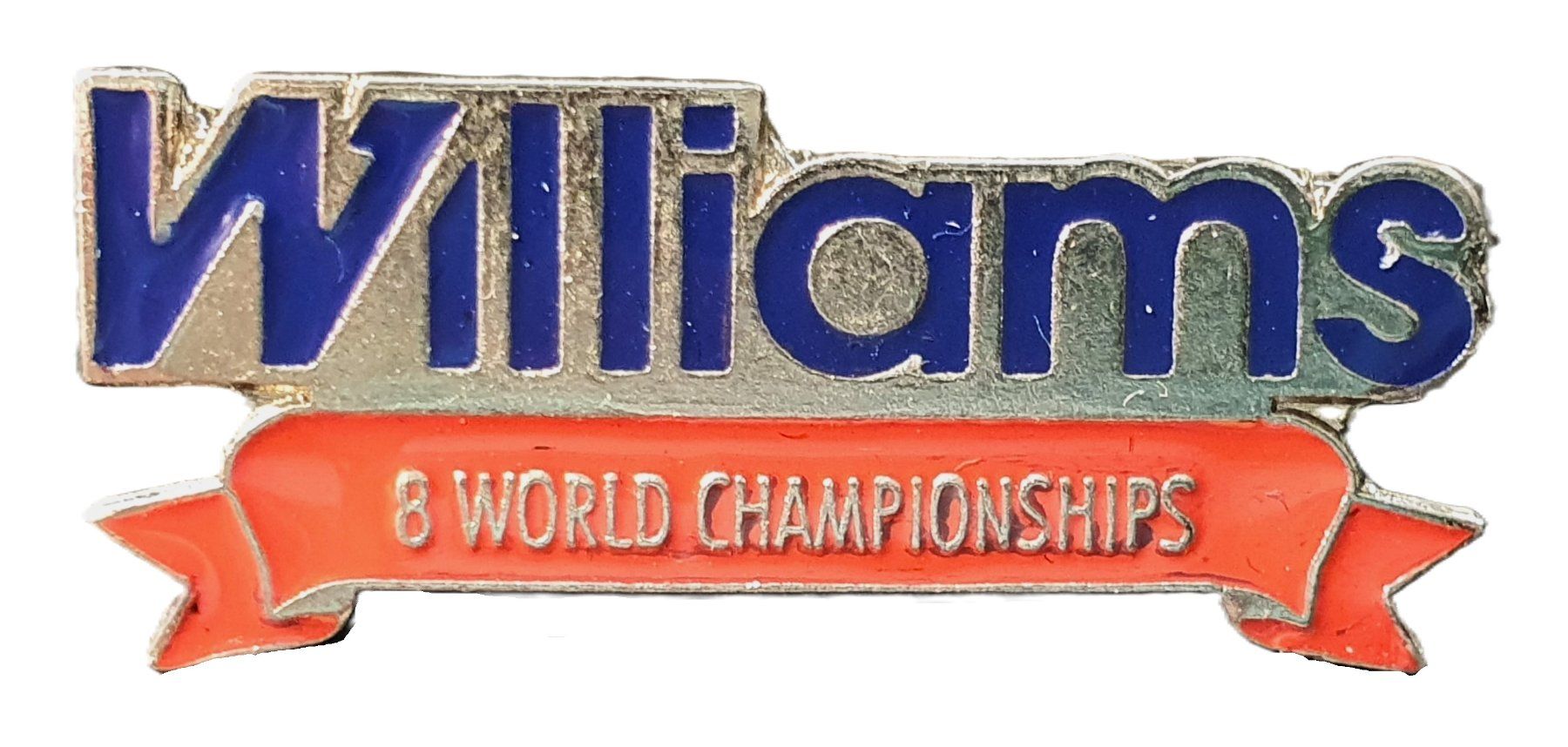 Placchette & Badge: U478 - Pin Williams 8 World Championships – Usato da Reinach BL venduto da Boston-Verkauf