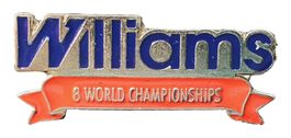U478 - Pin Williams 8 World Championships