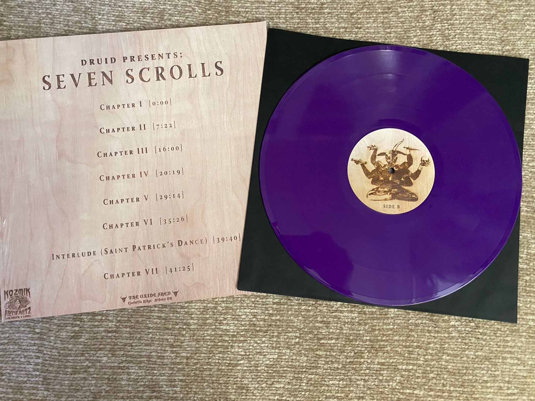 Dischi in vinile: Druid – The Seven Scrolls / LP Purple – Nuovo (secondo la descrizione) da Basel venduto da Dinosauce 1