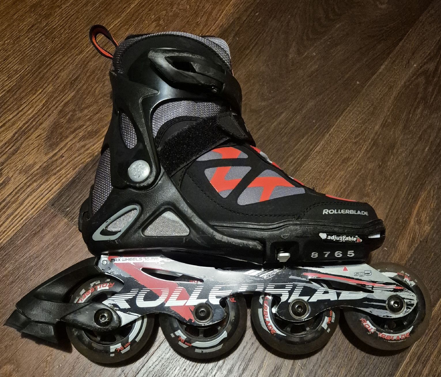 Pattini in linea & Pattini a rotelle: Rollerblades Grössenverstellbar 36.5-40.5 – Usato da Baar venduto da psgmuer 3