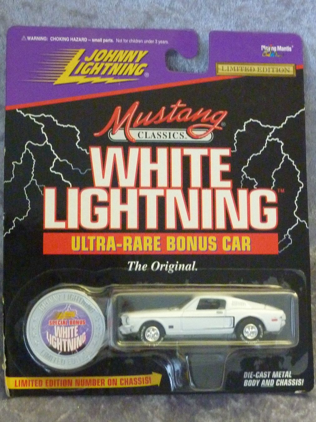 Johnny Lightning Modellautos: Ford Mustang White Lighting 1:64 – Neu und originalverpackt aus Dürrenäsch von Cobra1ch