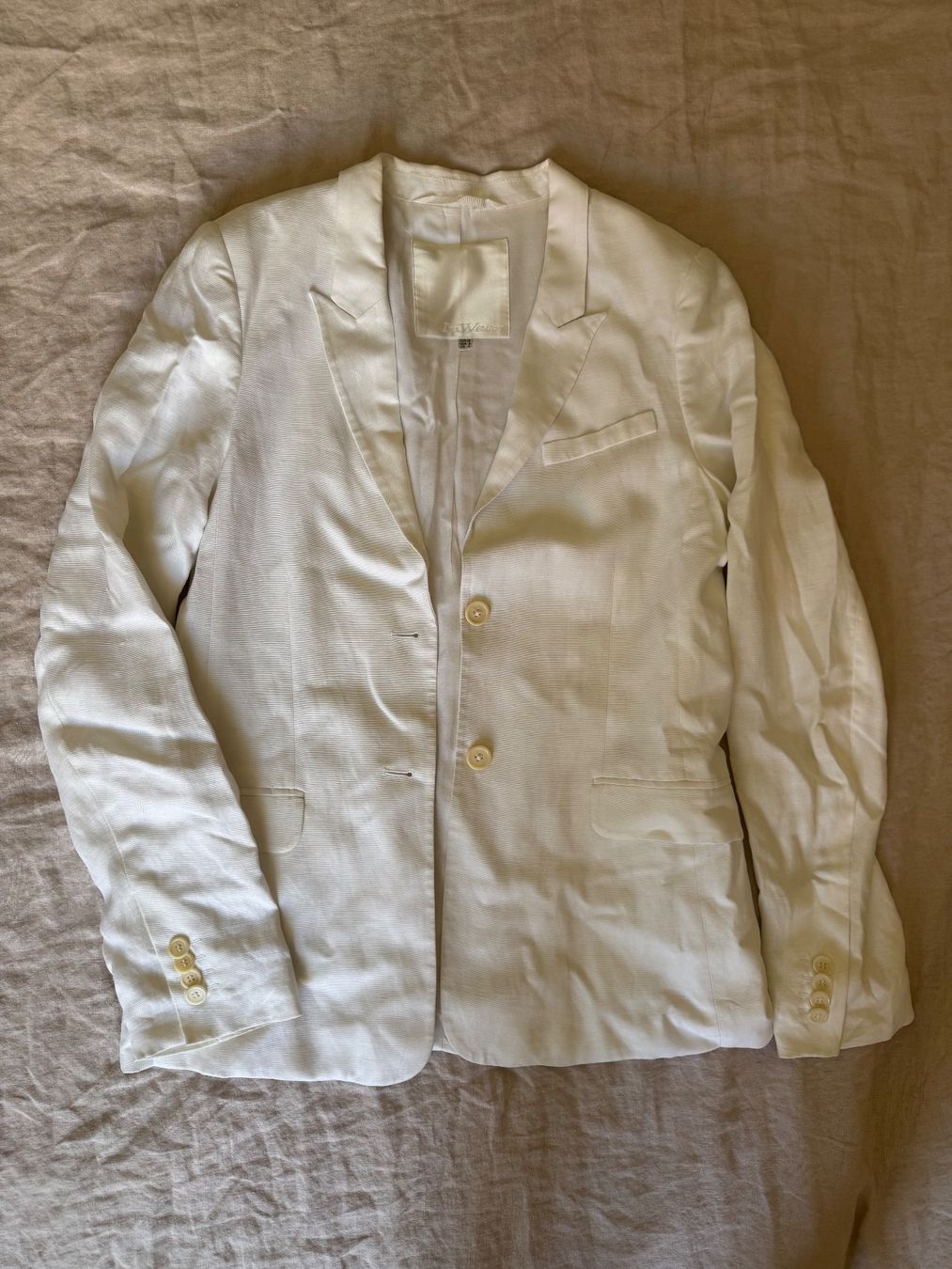 Giacche: Leinenblazer InWear, weiss, Gr. 36 – Usato da Zürich venduto da syl78
