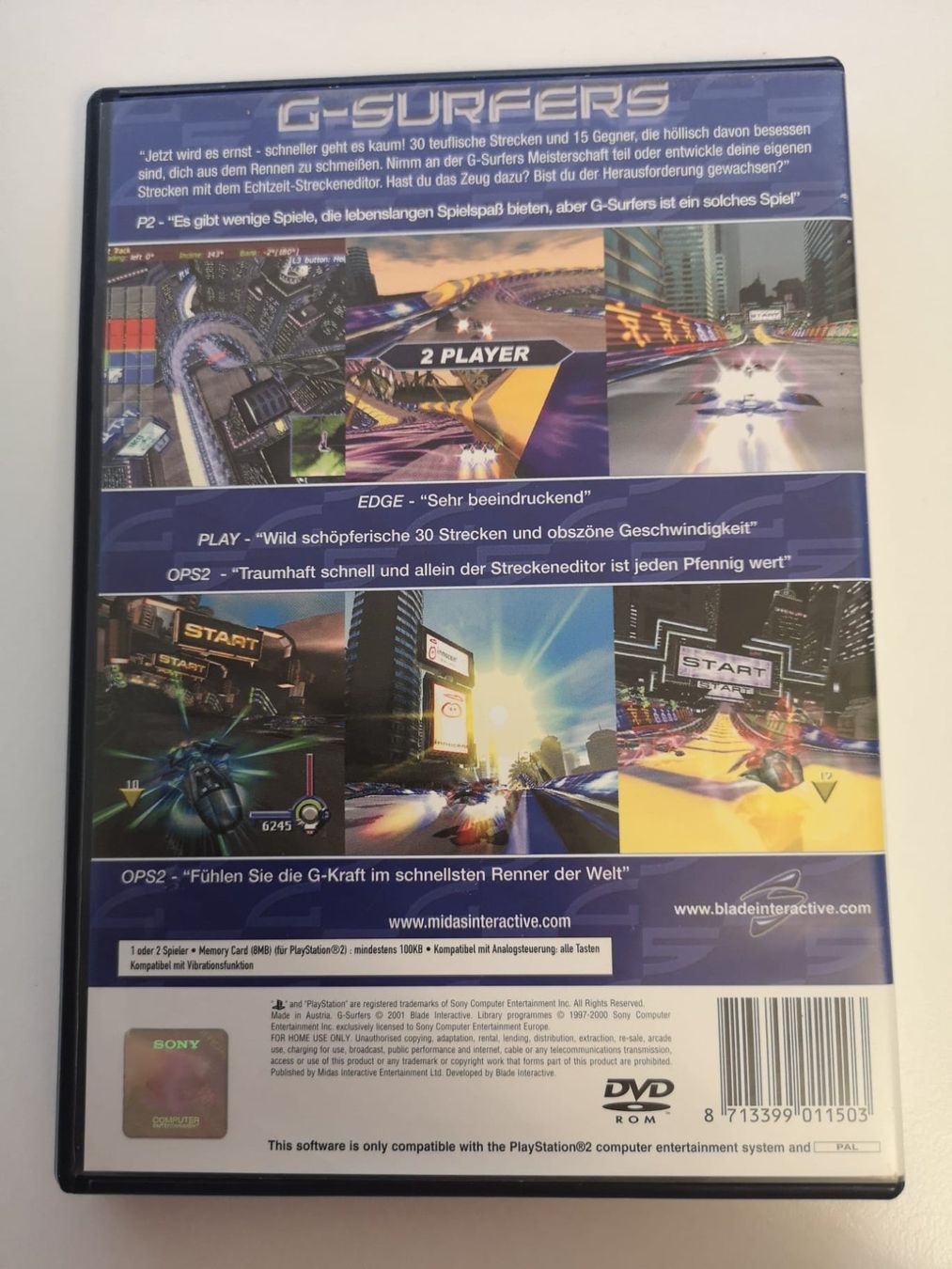 Giochi: G-Surfers (PS2) – Usato da Herisau venduto da Seyashop1 2