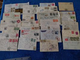 Superposten mit CH TAX Marken aus aller Welt