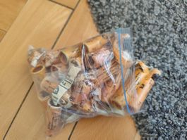 ==> 1.82kg angebrochene 1Rp- und 2Rp Rollen <==