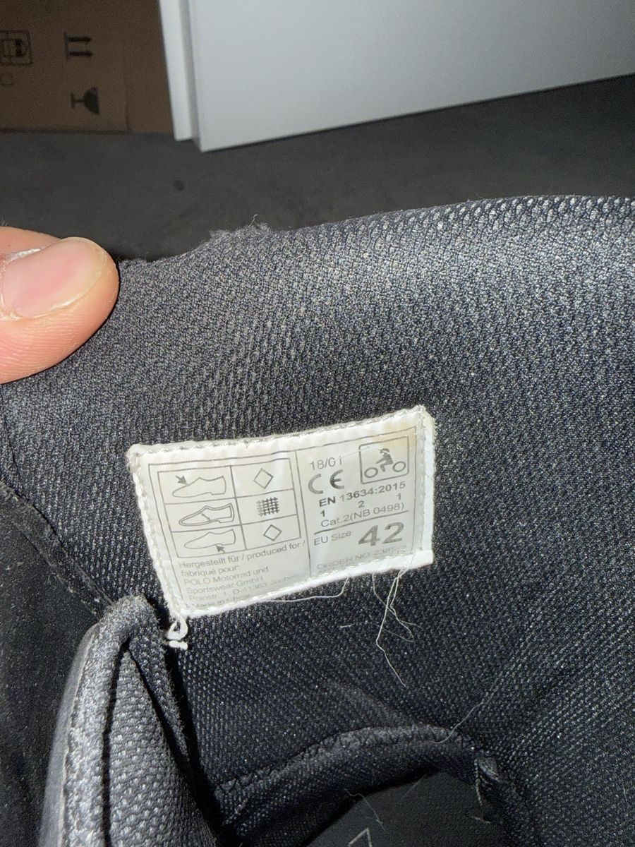 FLM Scarpe da uomo: Motorradstiefel FLM Grösse 42 – Usato da Schüpfheim venduto da Chris_1997 4