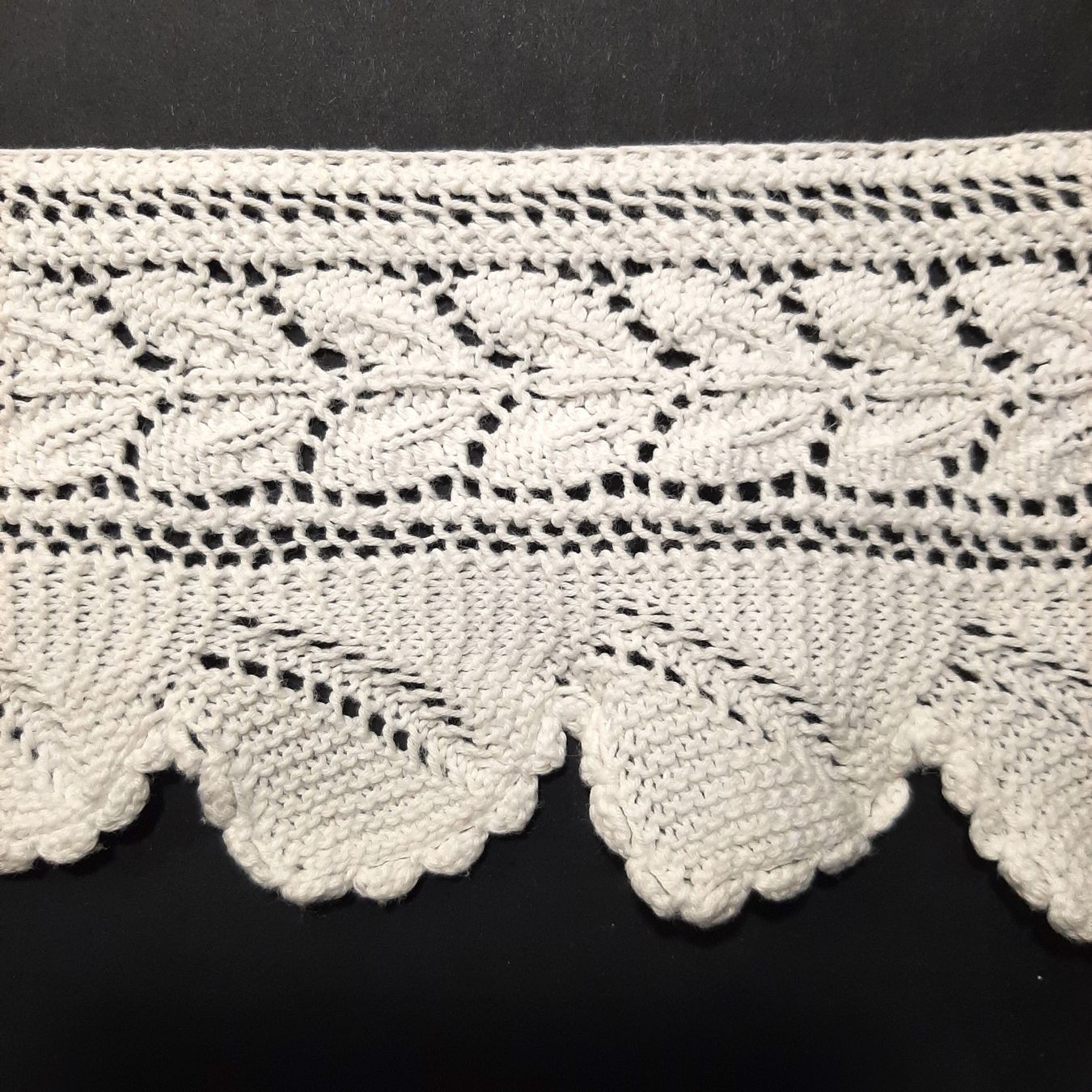 Biancheria da letto: Spitze - Strickspitze, Vintage, 10 x 250 cm – Usato da Thun venduto da kin_kf7m 2