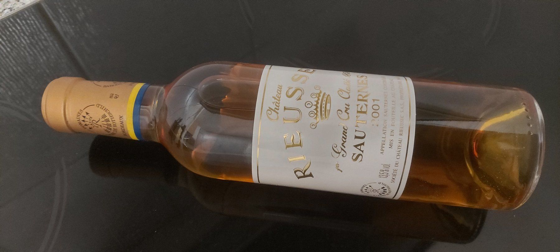 Vino: Chateau Rieussec 2001 37.5 cl.Flasche – Nuovo (secondo la descrizione) da Grenchen venduto da poggione 8