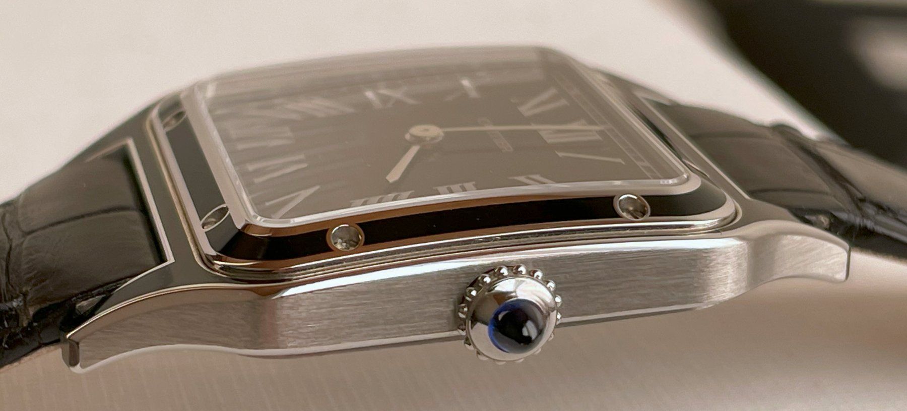 Cartier Orologi: Cartier Santos Dumont Black Laquer, full Set – Nuovo (secondo la descrizione) da Gasel venduto da Alter_Ego 3
