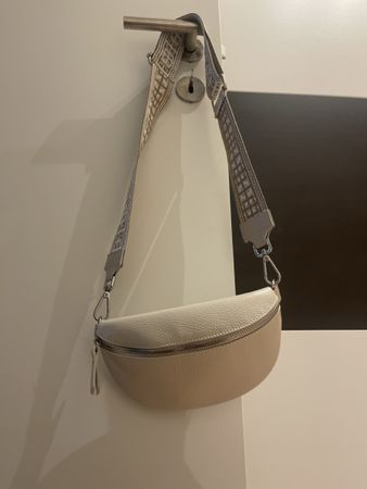 Neue Damen Tasche crossbody weiss/beige