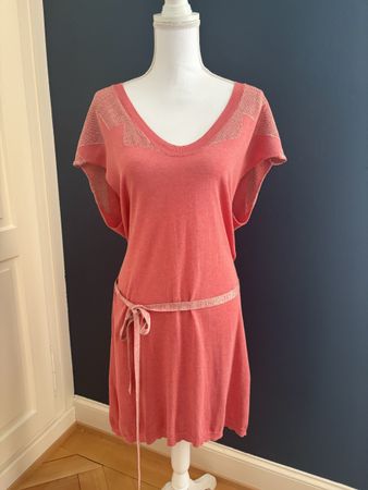 Zadig & Voltaire Kleid Koralle Grösse M guter Zustand
