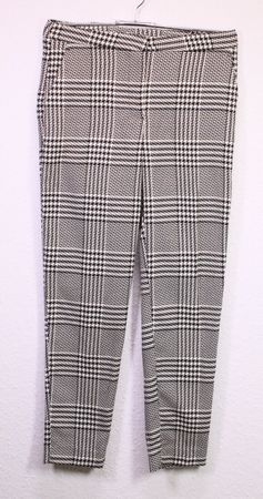 H&M Hose Gr XS schwarz-creme sehr weicher Stoff