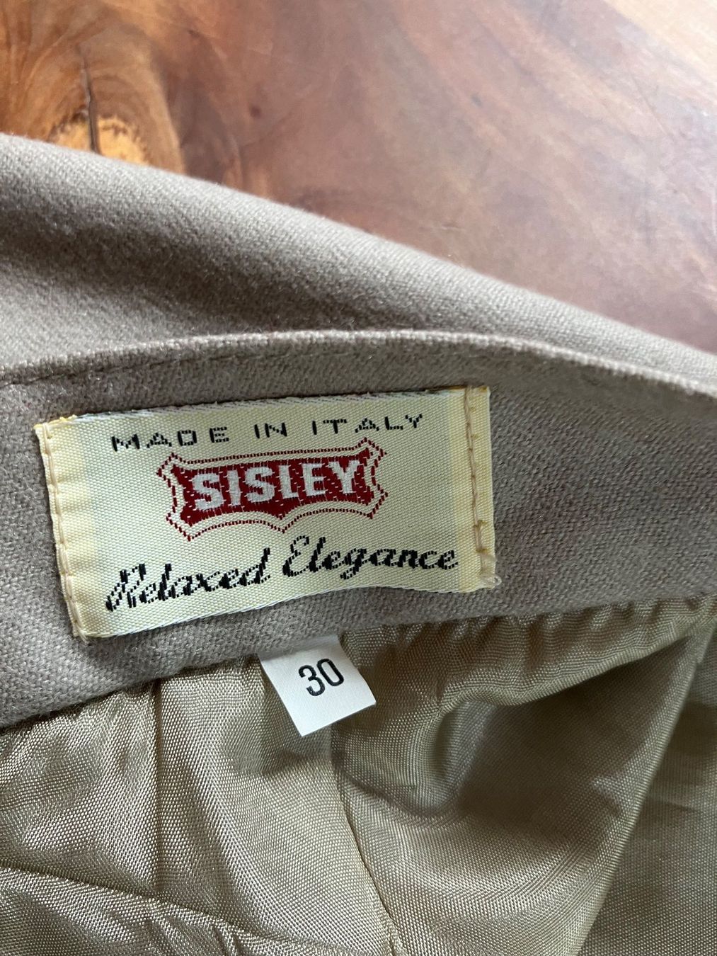 Sisley Jupes: beiger Woll- Damenrock – D'occasion à Bern par sturmmoewe 3