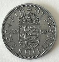 1 Shilling anglais 1955