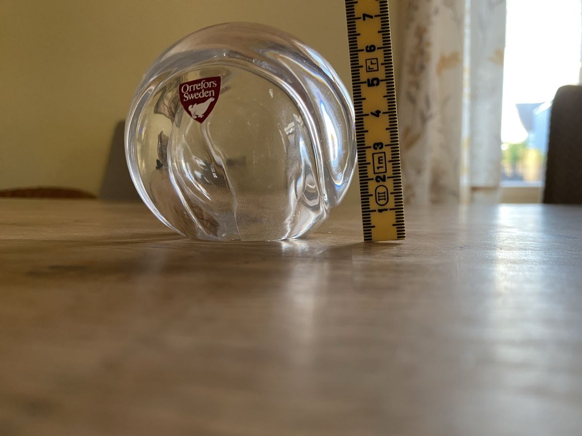 Gläser: Orrefors Glas Tennisball – Gebraucht aus Flawil von Naphtali 4
