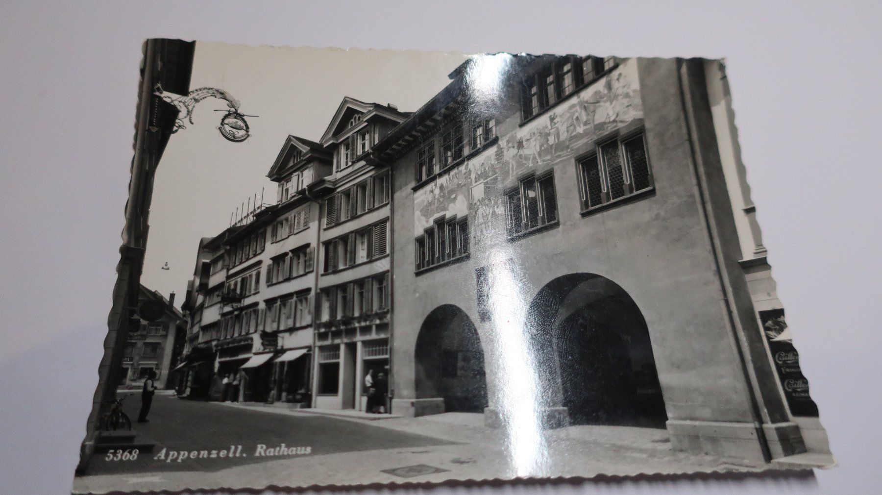 Ansichtskarten: Appenzell Rathaus  1961 – Gebraucht aus Cormoret von Pascalll2001 1