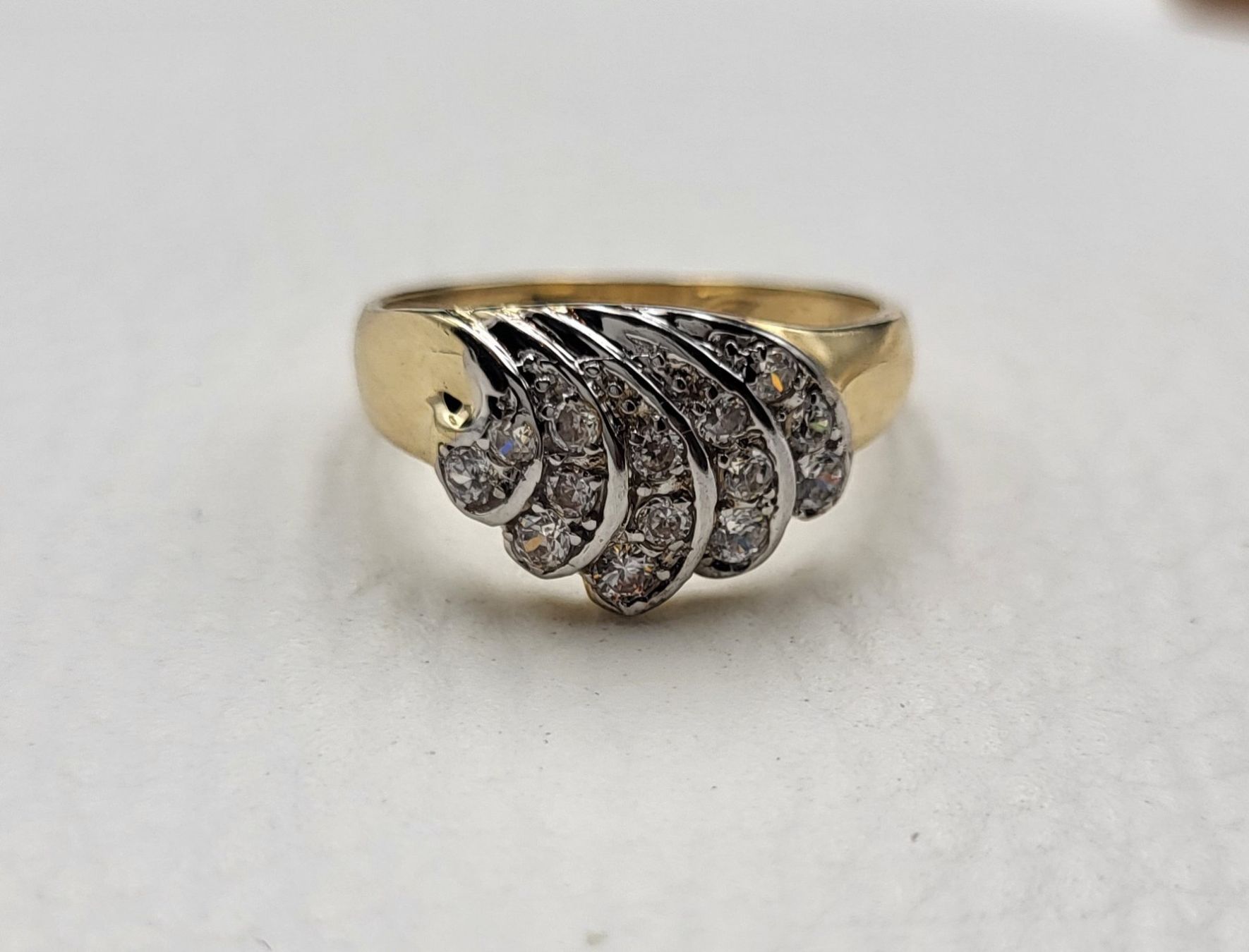 Anelli: Gold Ring 585 Mit Steine – Usato da Wald ZH venduto da Dasilver 4