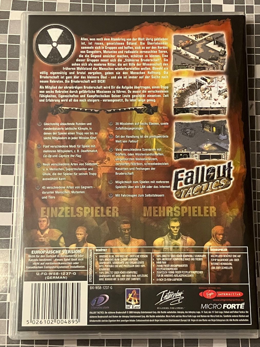 Giochi: Fallout Tactics (PC, 2001, deutsch) – Nuovo (secondo la descrizione) da Winkel venduto da Asdas87 1
