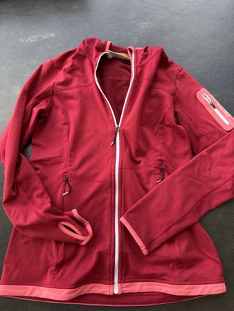 Damen Hoody Ortovox dunkelrot  guter Zustand