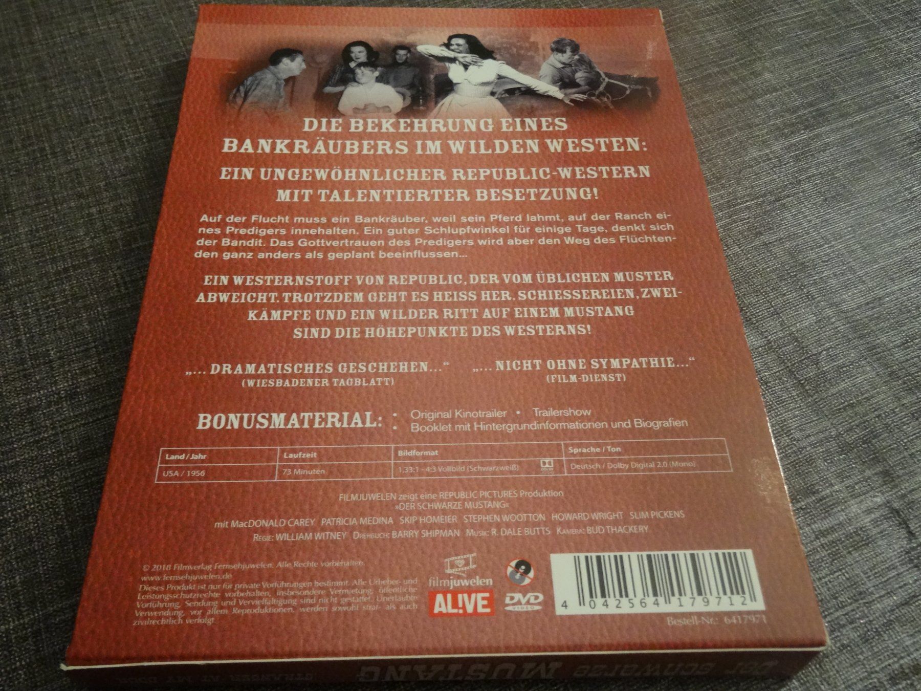 Alle DVDs: Der schwarze Mustang DVD – Gebraucht aus Olten von Disc-Verkauf 1