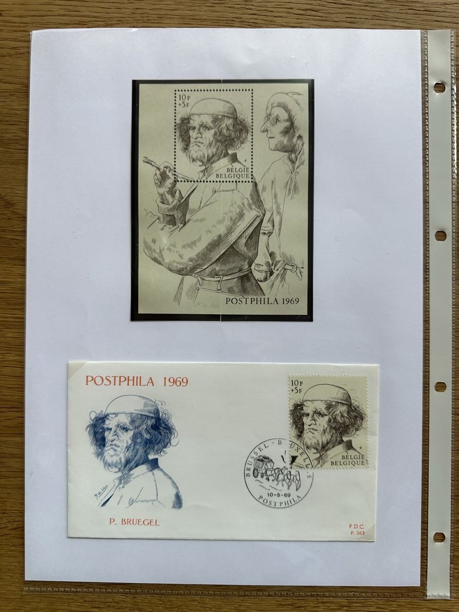 Alle Briefmarken: Belgien - 2x Kleinbogen ** und 1x FDC – Gebraucht aus Schmitten / FR von Samsara169 1