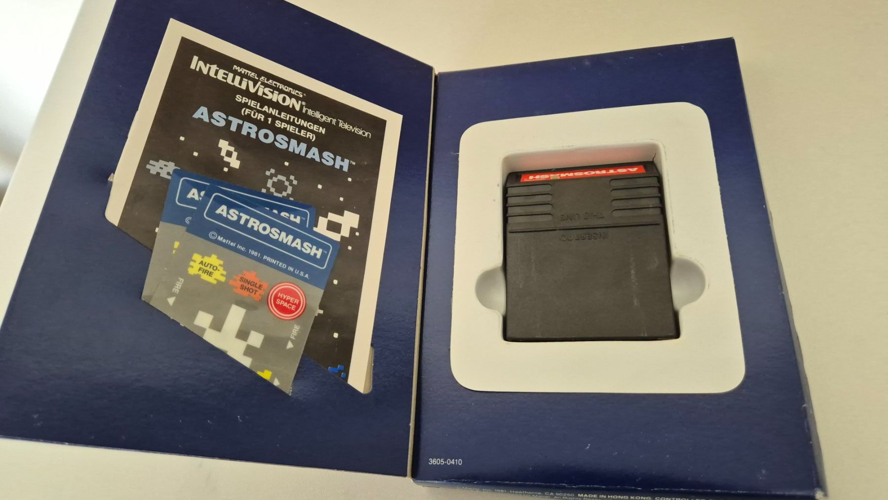 Giochi: Intellivision Space Battle Spiel mit Anleitung – Usato da Bassersdorf venduto da retrolab 3