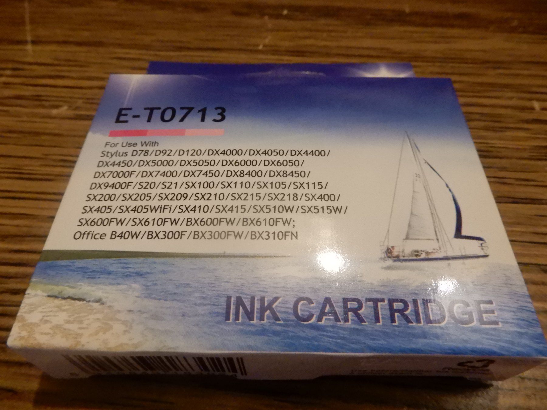 Cartouches & Toner: Tintenpatrone E-T0713 Magenta neu – D'occasion à Worben par MaKo3252