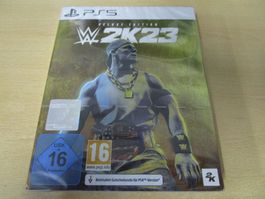 WWE 2K23 Deluxe Edition John Cena Playstation 5-NEUWARE PS5