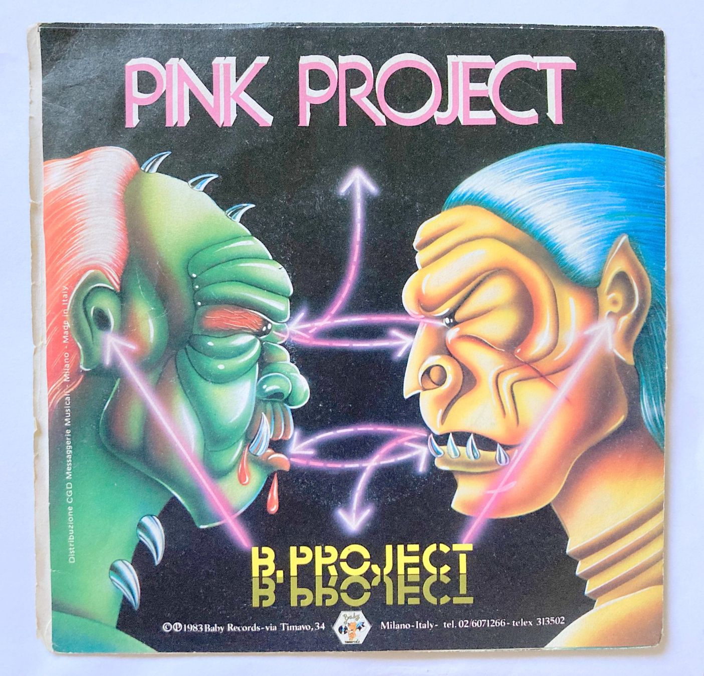 Schallplatten: PINK PROJECT - B-PROJECT – Gebraucht aus Bottens von hotter-than-hell 1