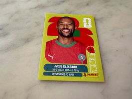 Panini Fifa Fussball WM 2026 Sticker Ayoub El Kaabi MAR 20