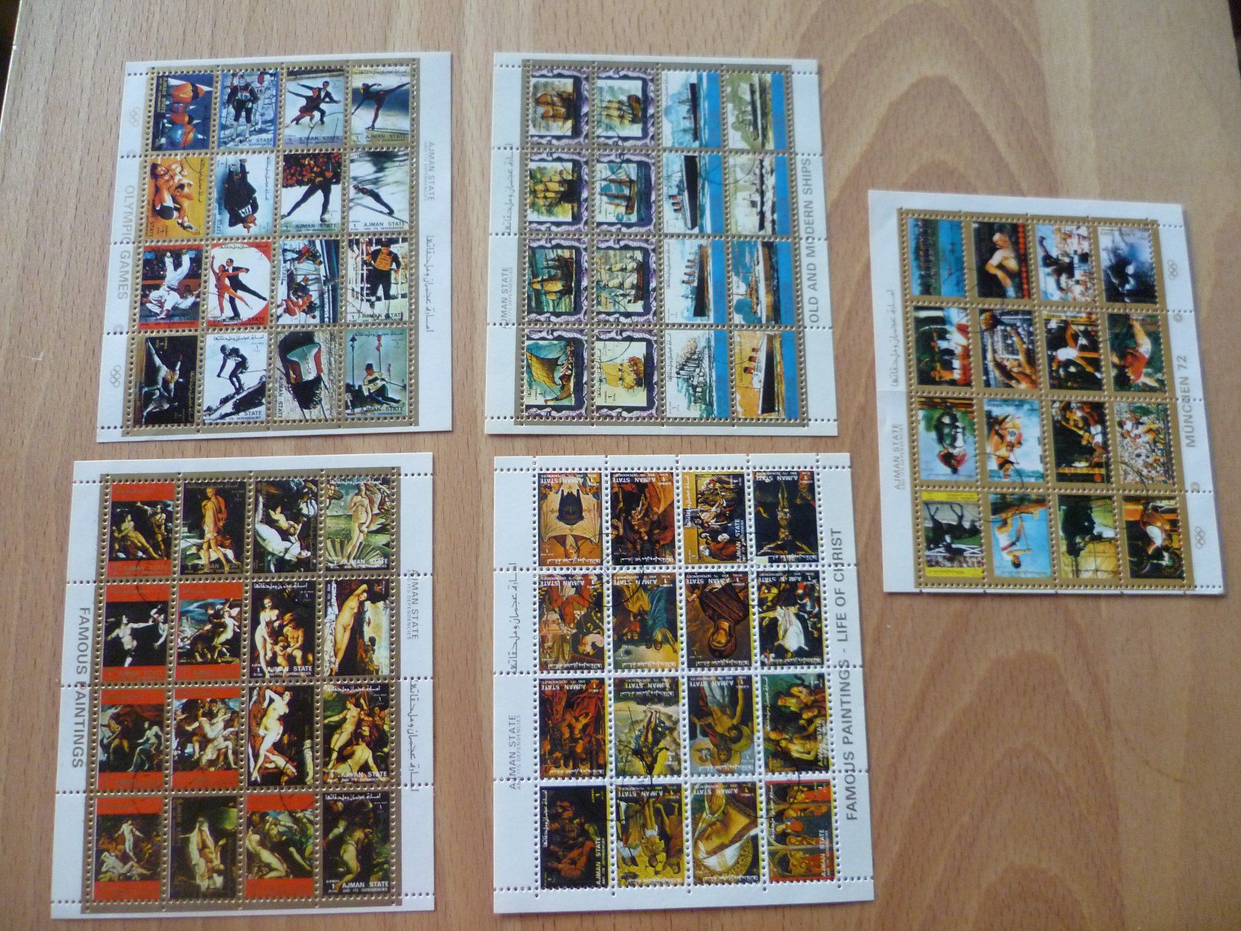 Tutti i francobolli: Briefmarken Ajaman – Nuovo (secondo la descrizione) da Bargen BE venduto da angel611
