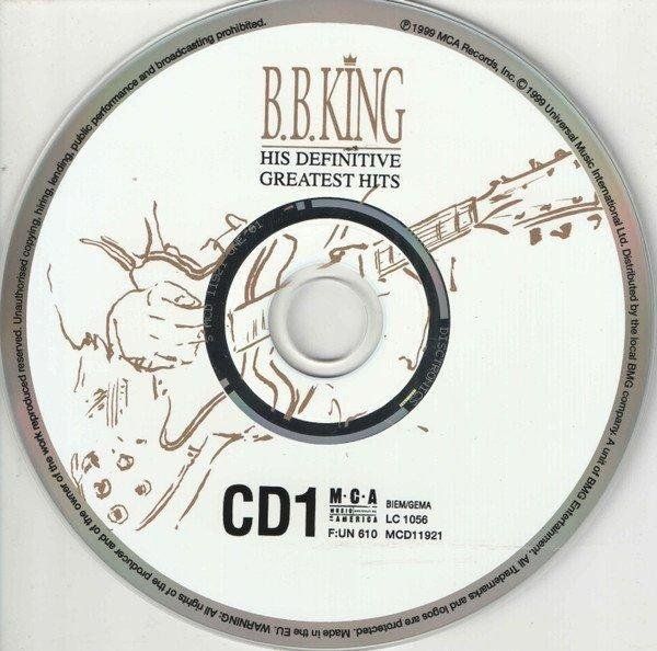 CD: set 2CD's - B.B.King - inc. "Broken Heart", "Caldonia", – Usato da Unterbäch venduto da dadin 2