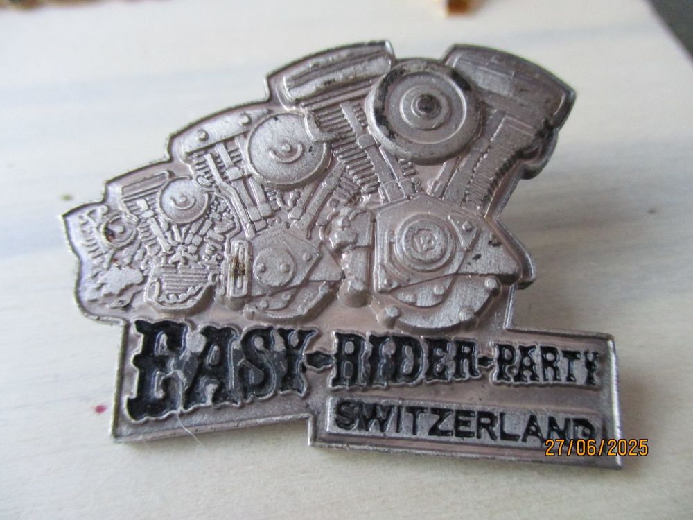 Harley Davidson Easy Rider Party Switzerland 3D Pin TOP (Neu (gemäss ...
