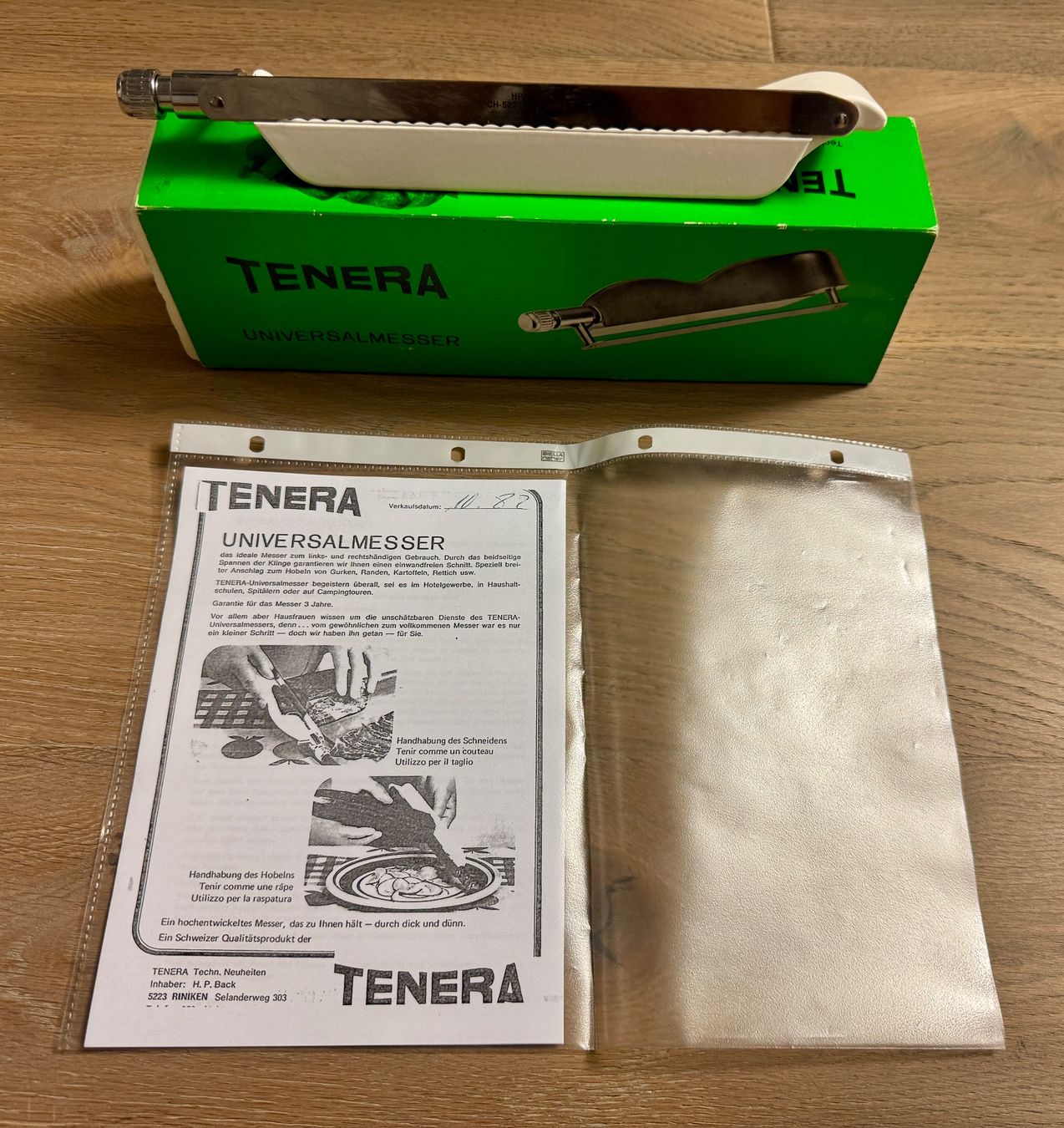 Coltelli da cucina: 80er Jahre Messer Universalmesser - TENERA – Usato da Rothrist venduto da Luckywinner 7