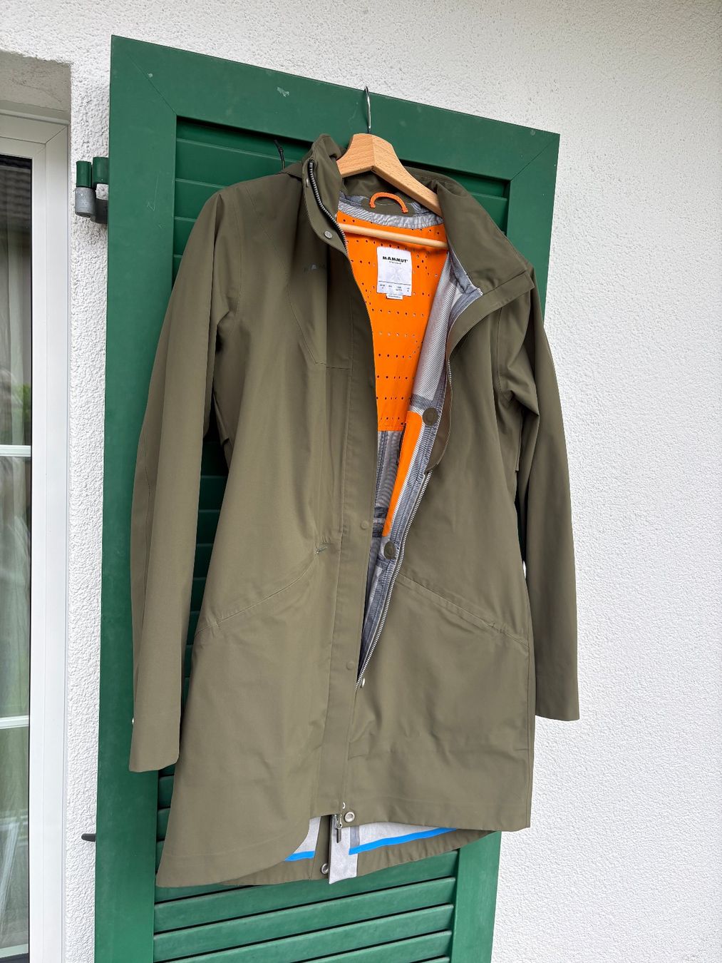 Mammut Cappotti: Mammut Regenparka Gr. M – Usato da Boswil venduto da lindebluetetee