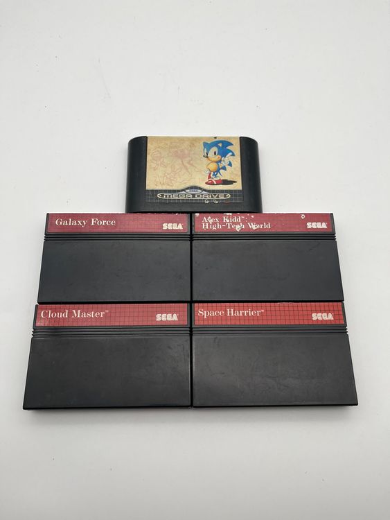Jeu Sega MegaDrive Sonic Compilation Notice PAL Français