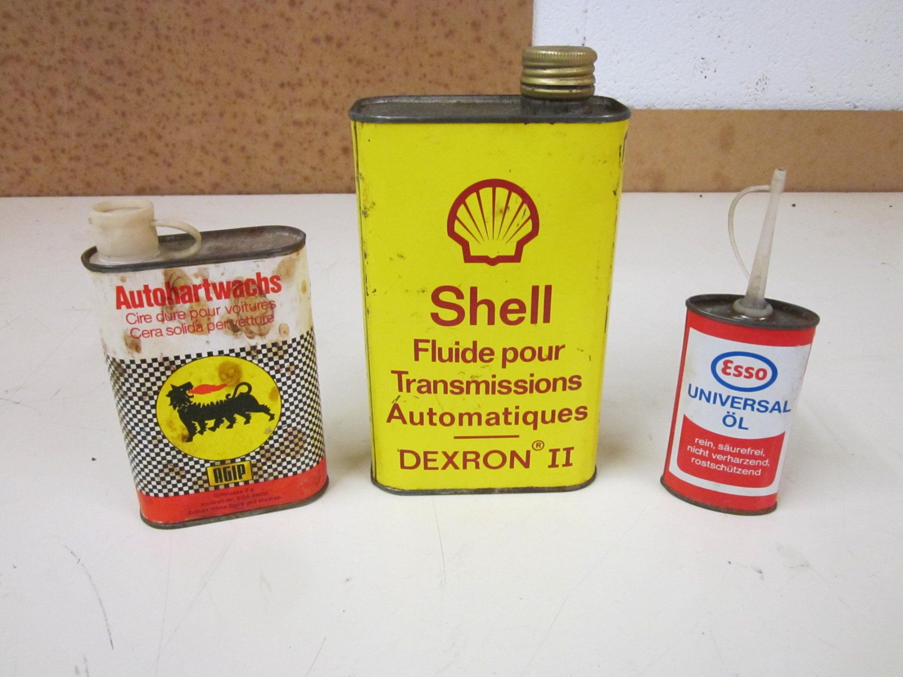 Accessori per altri veicoli: SHELL ESSO Oelkanne öldose Bidon  Vintage Auto Oldtimer – Usato da Grand-lancy venduto da kohler333