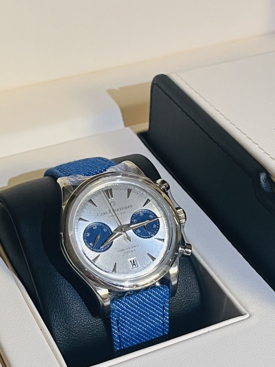 Bucherer Orologi: Carl Bucherer Flyback NEW – Nuovo e nell'imballaggio originale da Biel-Bienne venduto da fer_7gy5