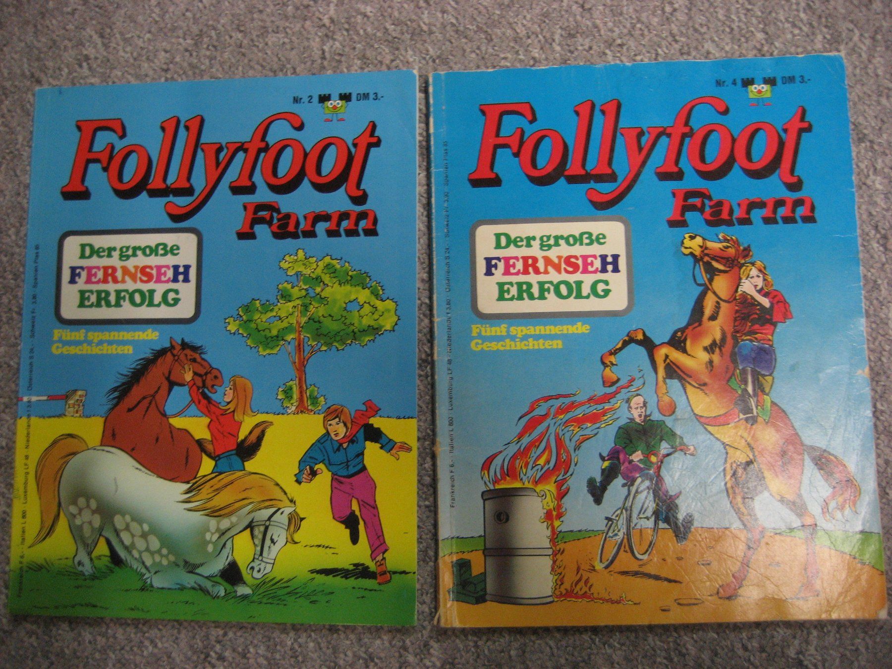 Fumetti: Follyfoot Farm 2 + 4 – Usato da Bottighofen venduto da Spiderman61