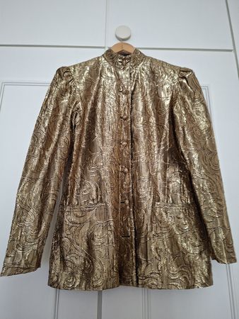 Veste Vintage Tricoville Baroque Dorée