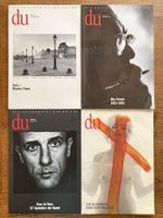 4x Du Zeitschrift der Kultur 574, 610, 634, 697, Erotik