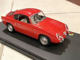 Fiat Abarth 750 GT America Coupé 1958 rot  1:24 von Hachette