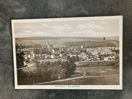 Alte Photo Karte / Porrentruy - Vue generale Gelaufen 1917