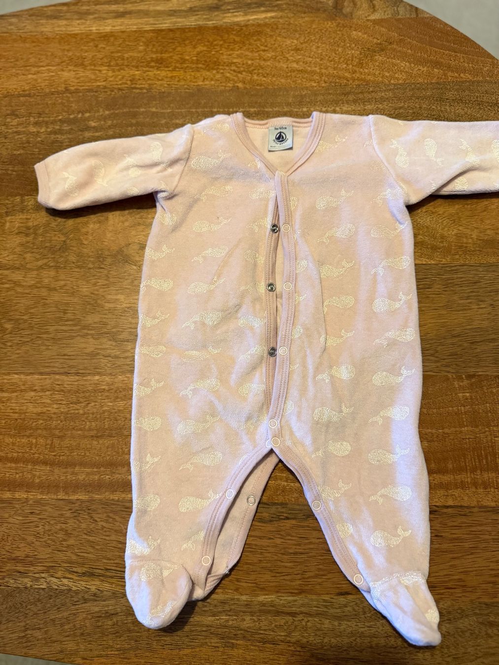 Petit Bateau Pyjamas & Ähnliches: Pyjama Petit Bateau bébé, taille 3 mois, rose claire – Gebraucht aus Pully von KpatA 1