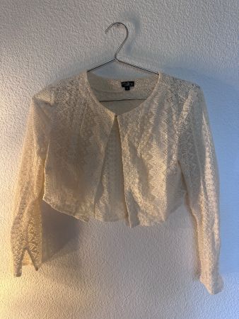 weisses Spitznoberteil