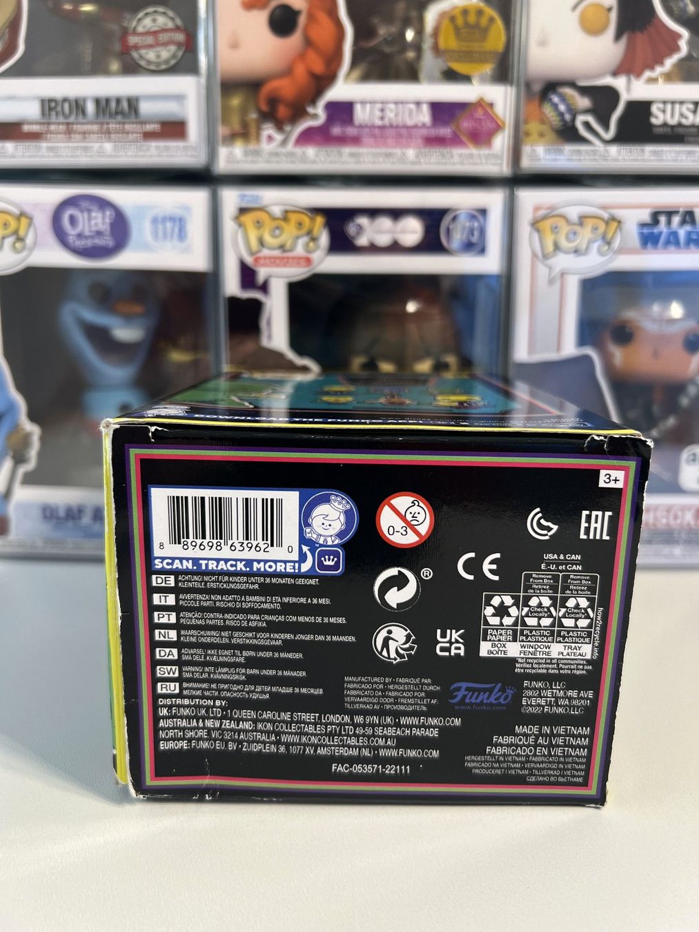 Funko Statuette: Funko POP! Disney OogieBoogie (Blacklight) – Nuovo e nell'imballaggio originale da Le Mouret venduto da perfectbijou 5