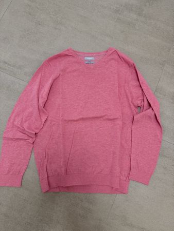 Maglione rosa Maddison, taglia XL, cotone pima, uomo