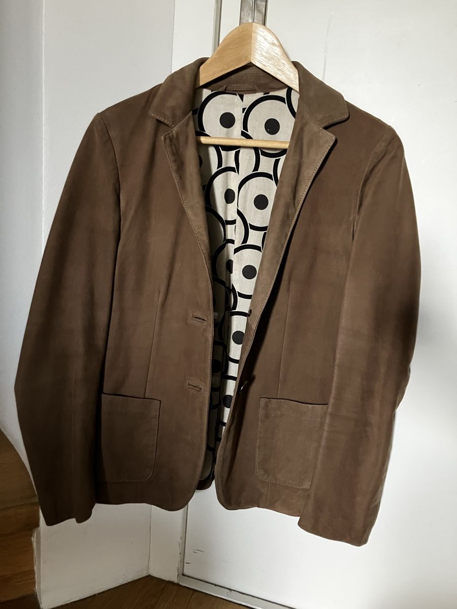 Jacken: Damen Lederblazer braun – Gebraucht aus Wittenbach von ant_9ykk