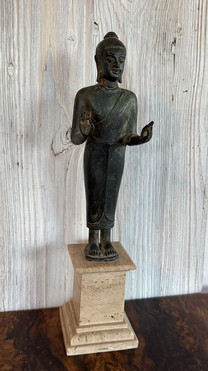 Sculture & Statue: Grosse Buddha Bronze mit wunderbaren Details – Usato da Riedholz venduto da Frettchen63 1