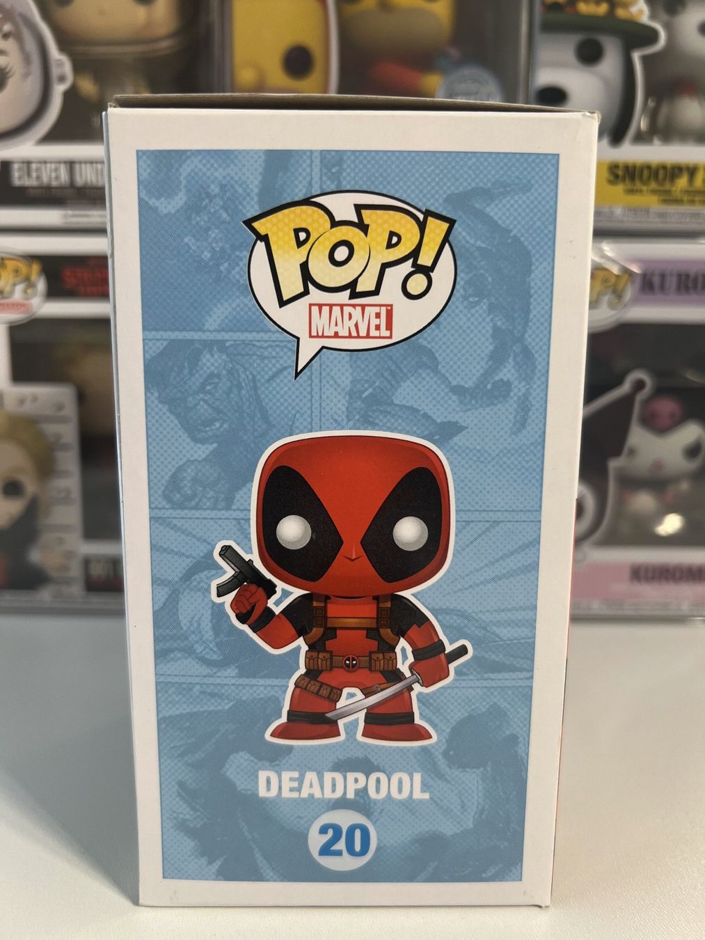 Funko Figuren: Funko POP! Marvel Deadpool (Red) (Sortie 2013) – Neu und originalverpackt aus Le Mouret von perfectbijou 1